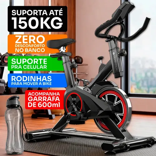 Bicicleta Ergométrica Goodvision Até 150kg: Para Quem Pesa Mais
