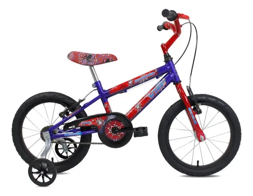 Bicicleta infantil aro 16 super herois
