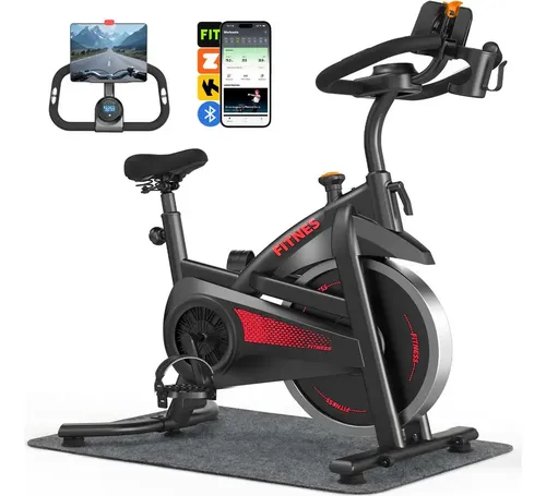 Bicicleta ergometrica Rmira NT7 spinning com bluetooth 12kg