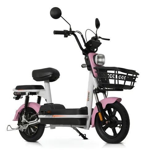 Bicicleta elétrica Smart MT-5 rosa