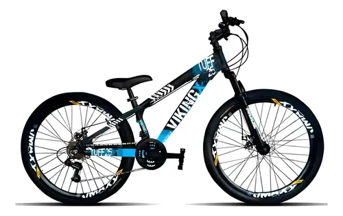 Bicicleta Vikingx Tuff X-25 Grau Freeride Aro 26: Review