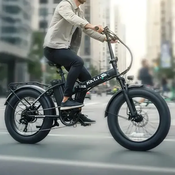 Bicicleta Elétrica Dobrável Kallo E-fold 900W