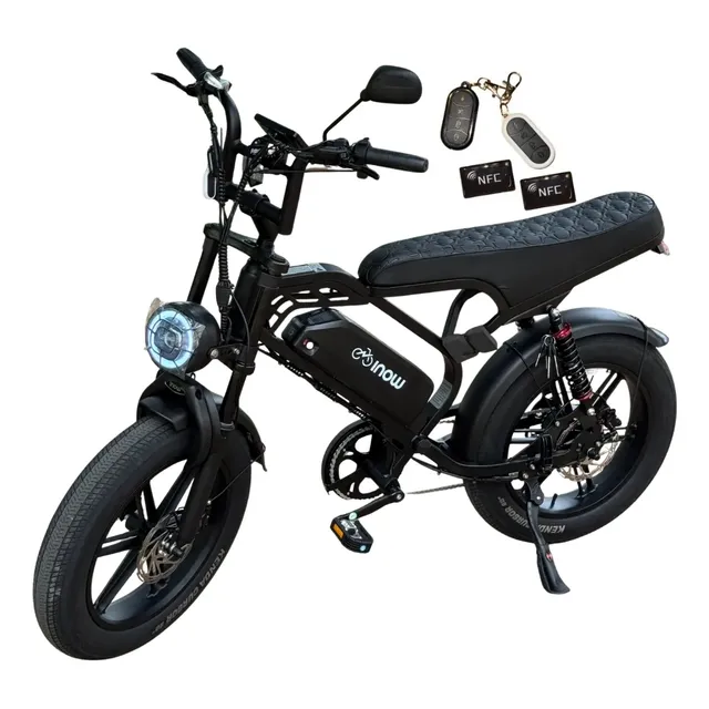 Bicicleta Elétrica V40 Pro 1000W 48km/h 60km de Autonomia